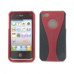 iPhone 4S Hybrid Cup Case (RedBlack)